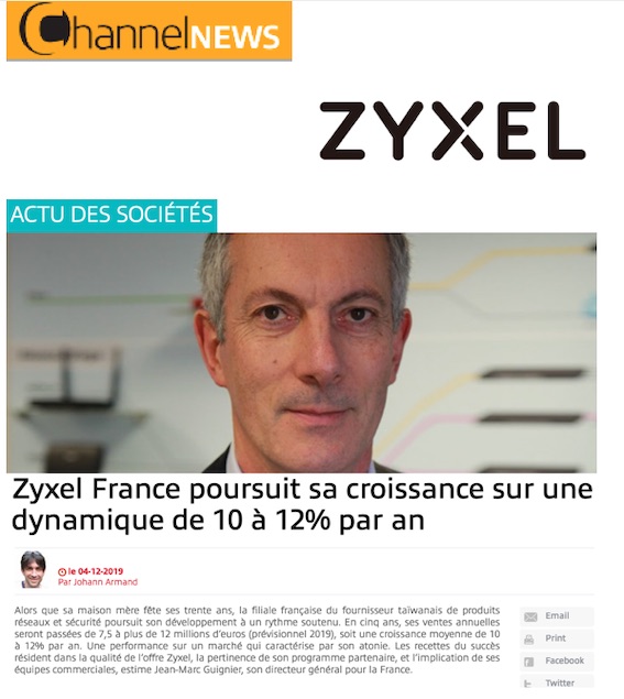 Zyxel ChannelNews
